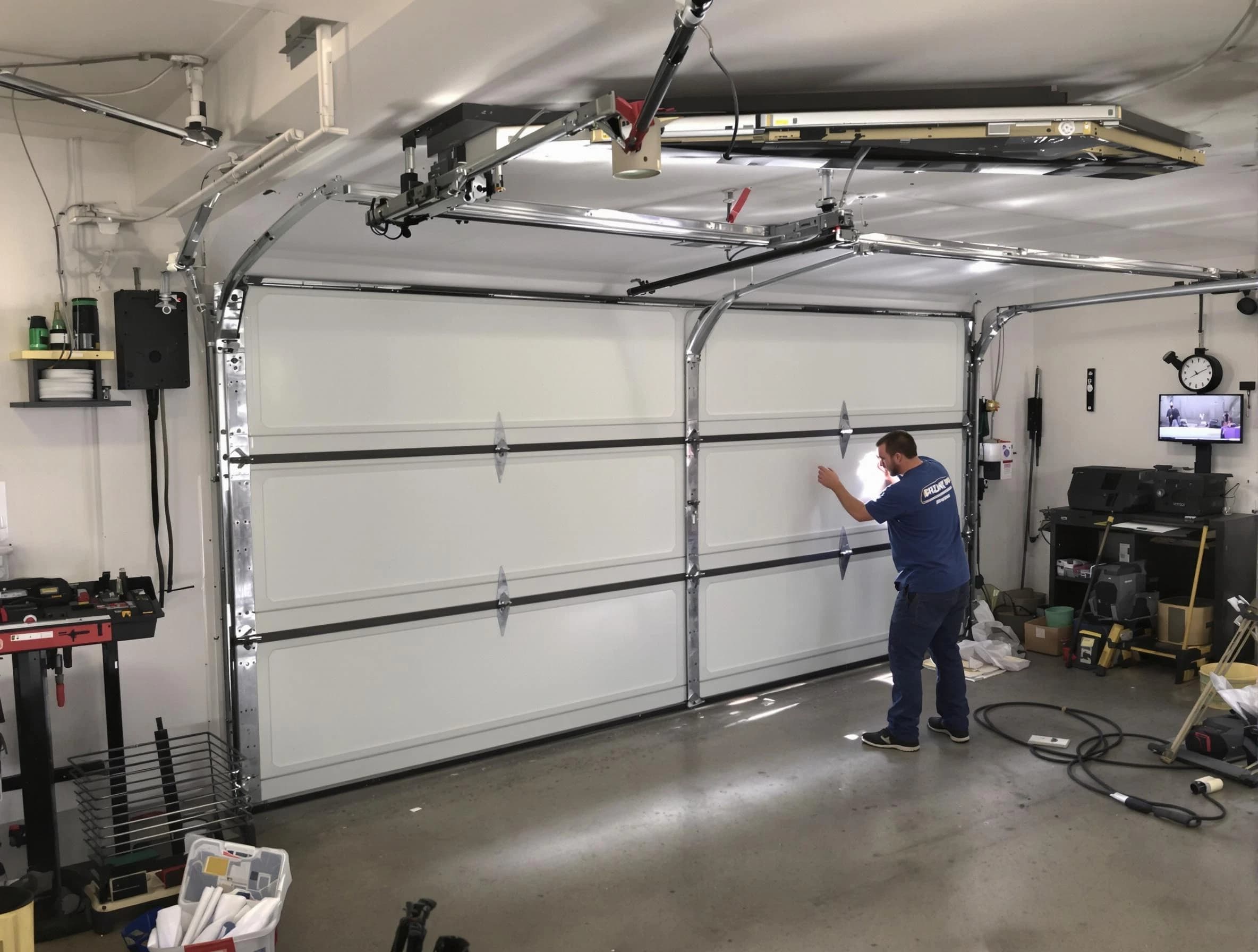Professional garage door repair service by Morgan Garage Door Repair in Morgan