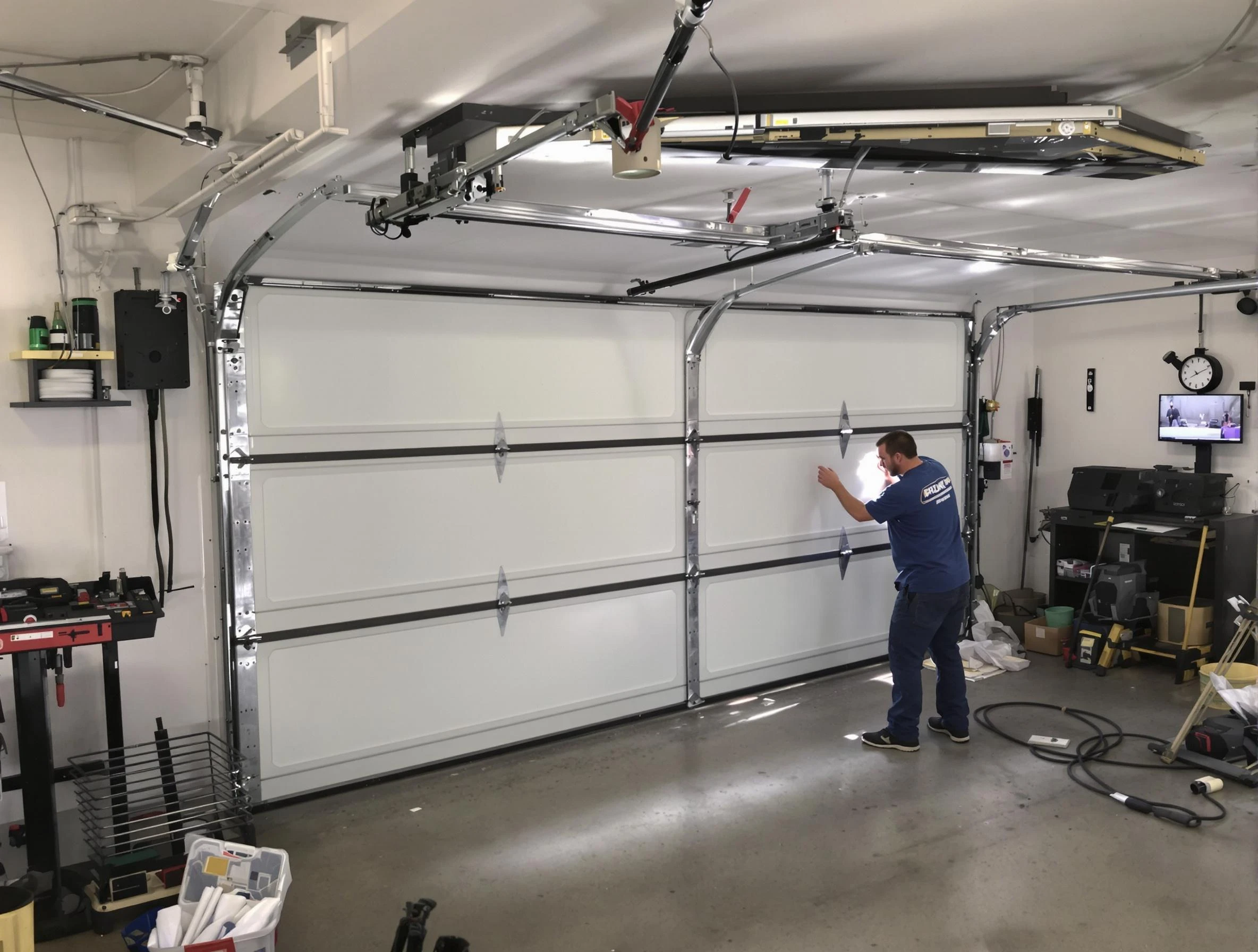Professional garage door repair service by Morgan Garage Door Repair in Morgan